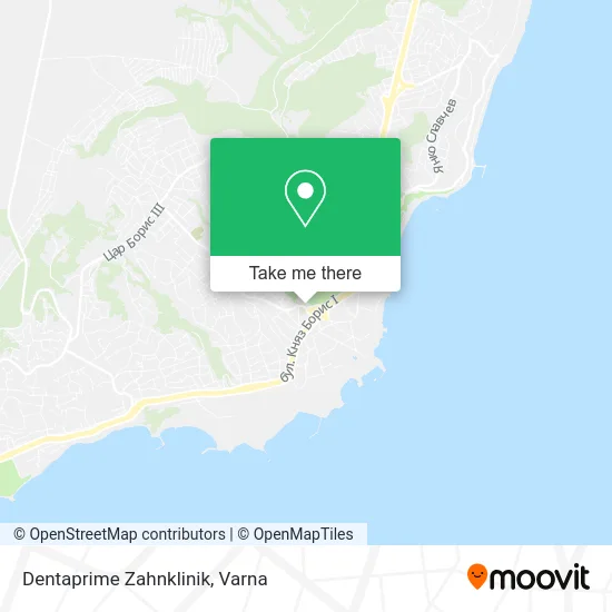 Карта Dentaprime Zahnklinik