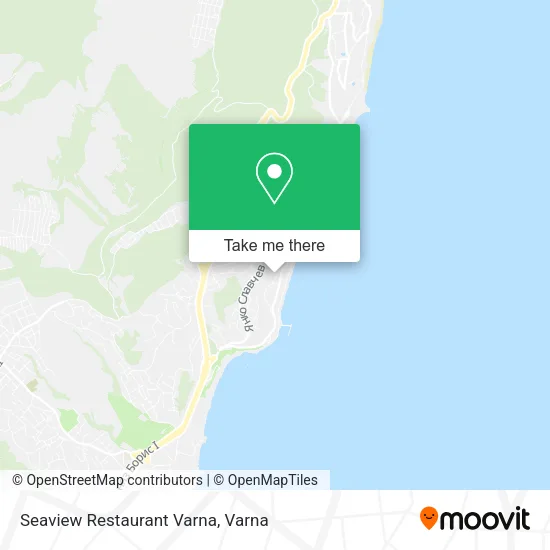Карта Seaview Restaurant Varna