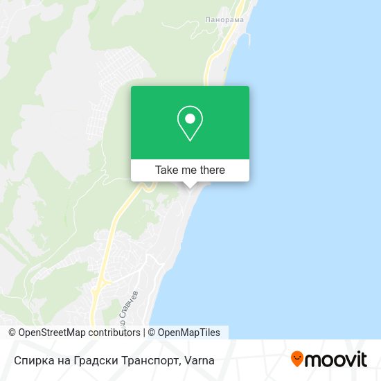 Карта Спирка на Градски Транспорт