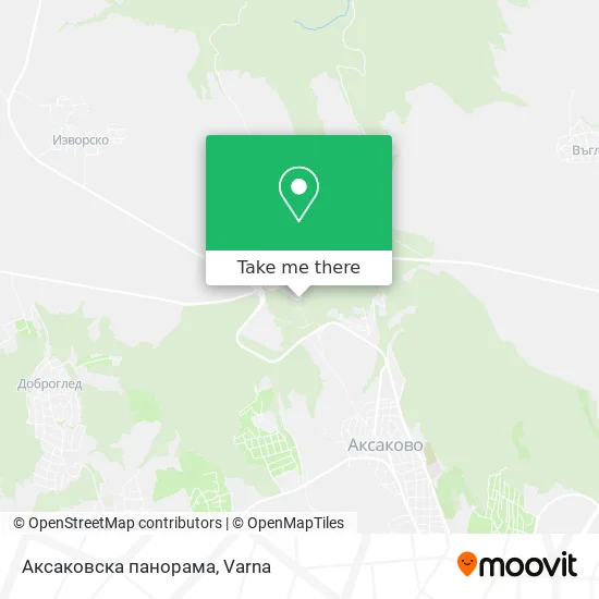 Карта Аксаковска панорама