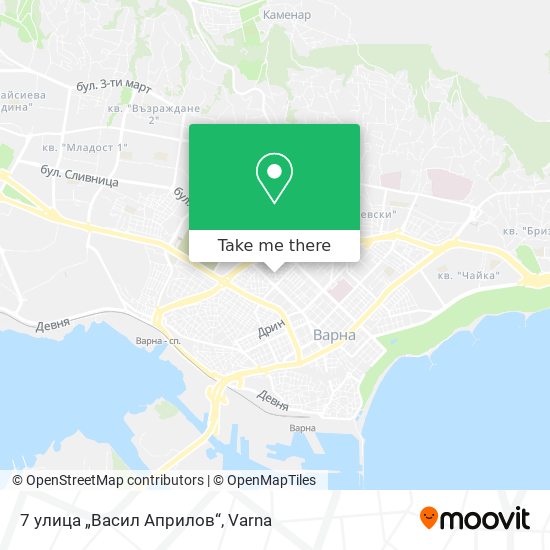 7 улица „Васил Априлов“ map