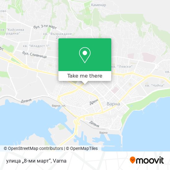 улица „8-ми март“ map
