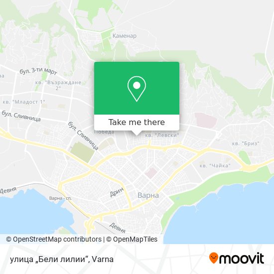 улица „Бели лилии“ map