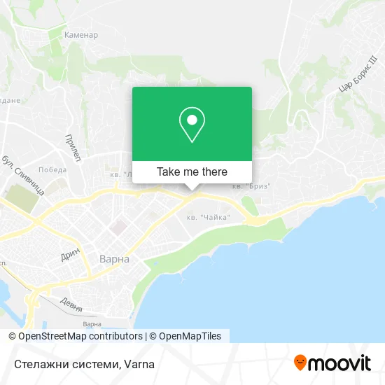 Карта Стелажни системи