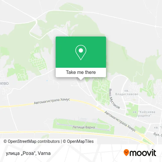 улица „Роза" map