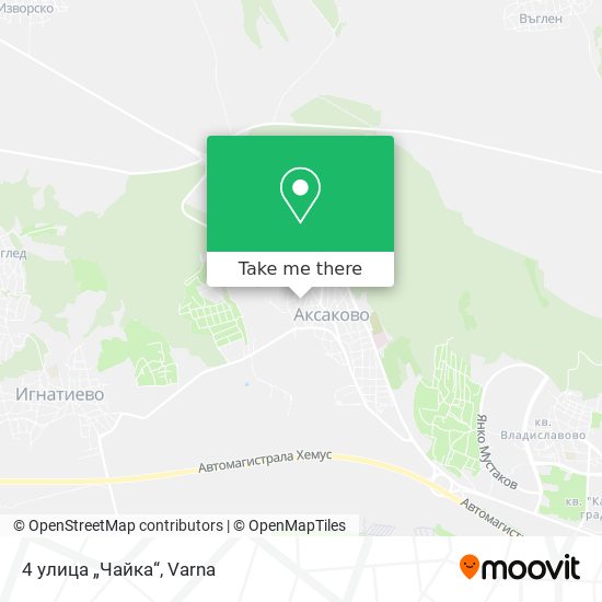 4 улица „Чайка“ map