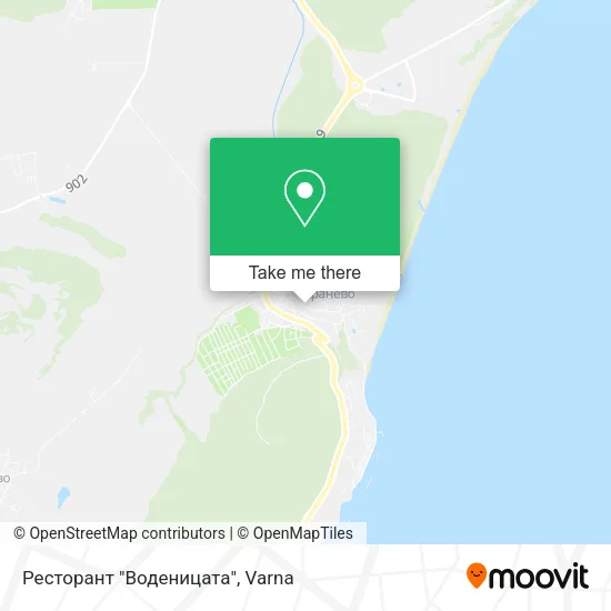 Карта Ресторант "Воденицата"
