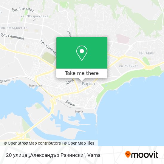 20 улица „Александър Рачински“ map