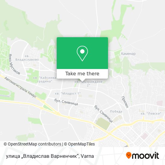 улица „Владислав Варненчик“ map
