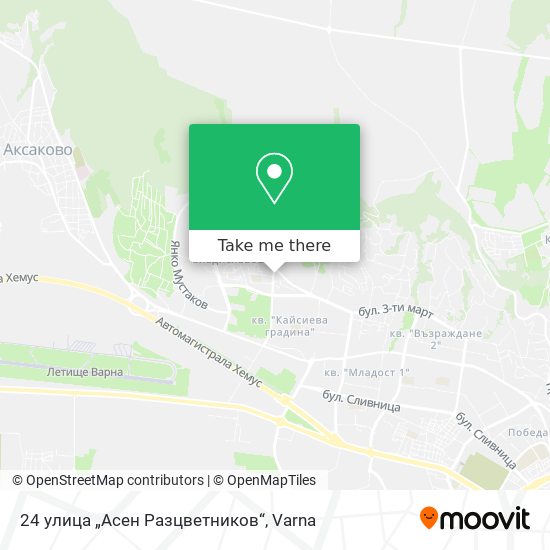 24 улица „Асен Разцветников“ map