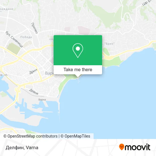 Карта Делфин