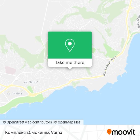 Комплекс «Смокиня» map