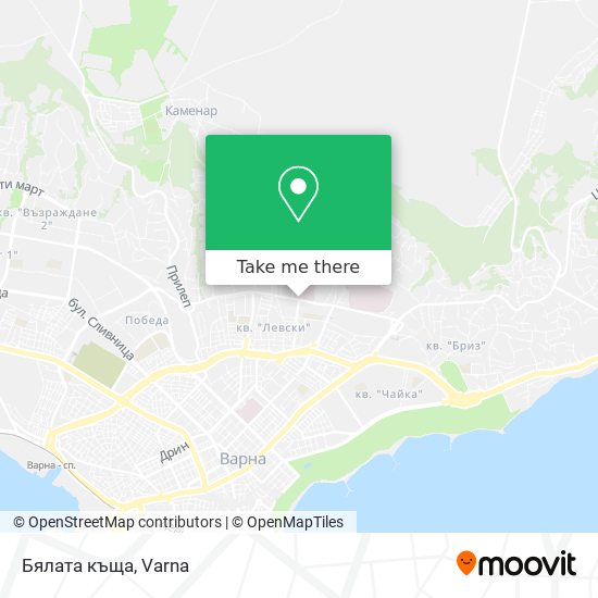 Бялата къща map