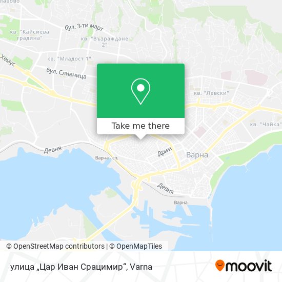 улица „Цар Иван Срацимир“ map