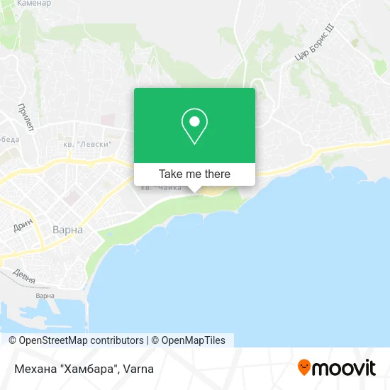Карта Механа "Хамбара"