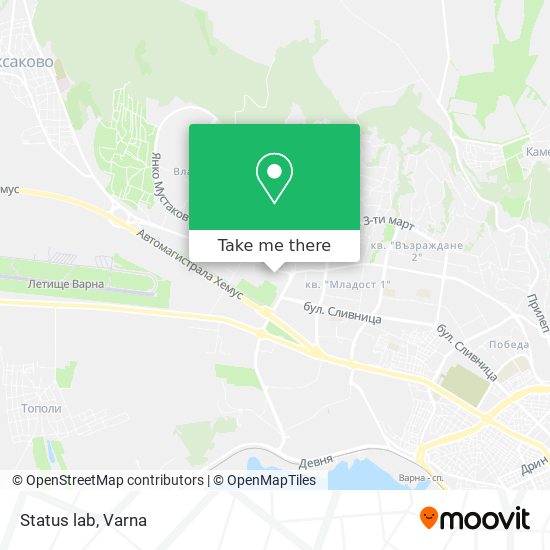 Status lab map
