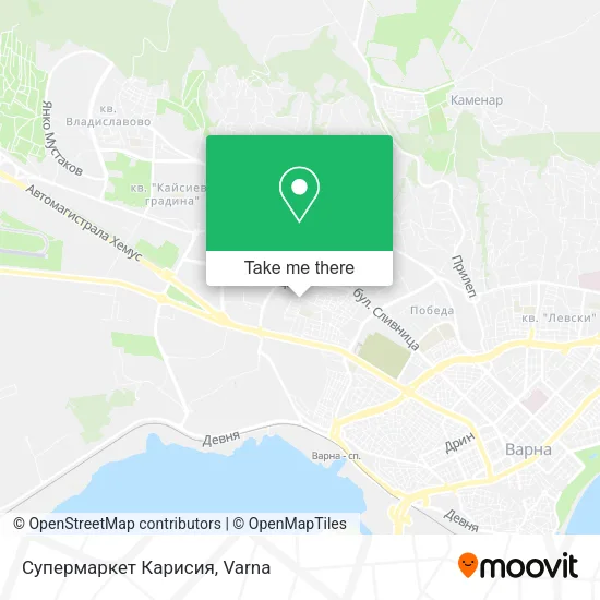 Карта Супермаркет Карисия