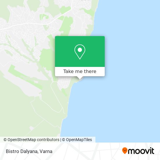 Bistro Dalyana map