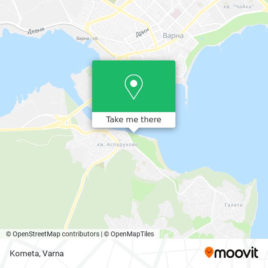 Kometa map