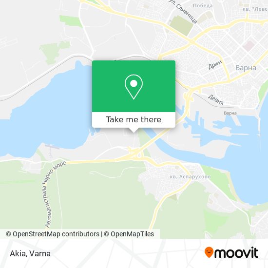 Akia map