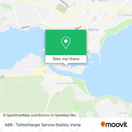 ABB - Turbocharger Service Station map