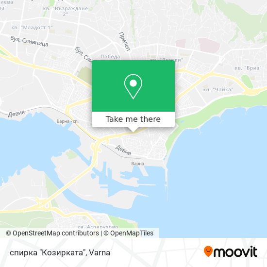 спирка "Козирката" map