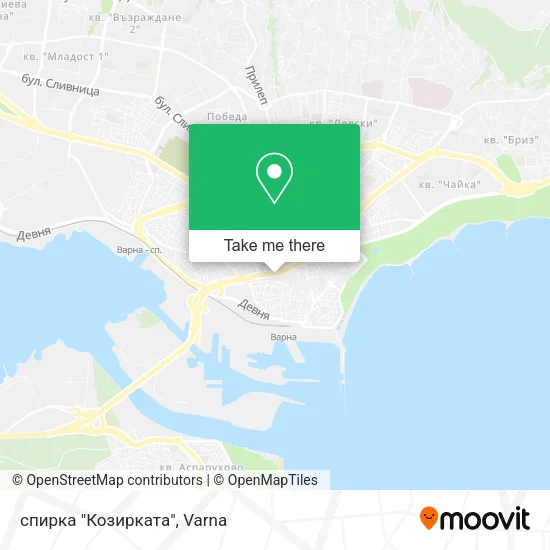 Карта спирка "Козирката"