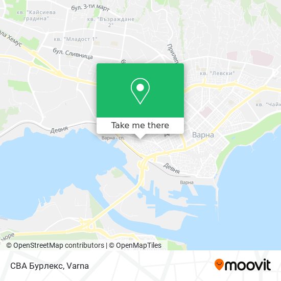 Карта CBA Бурлекс