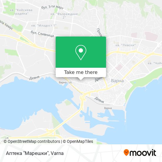 Аптека "Марешки" map