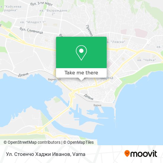 Ул. Стоенчо Хаджи Иванов map