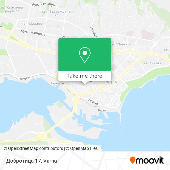 Карта Добротица 17