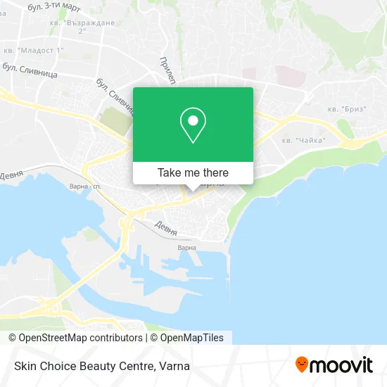 Карта Skin Choice Beauty Centre