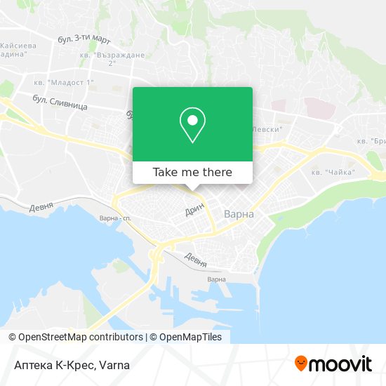 Аптека К-Крес map