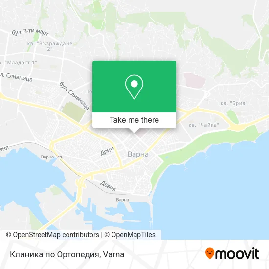 Карта Клиника по Ортопедия