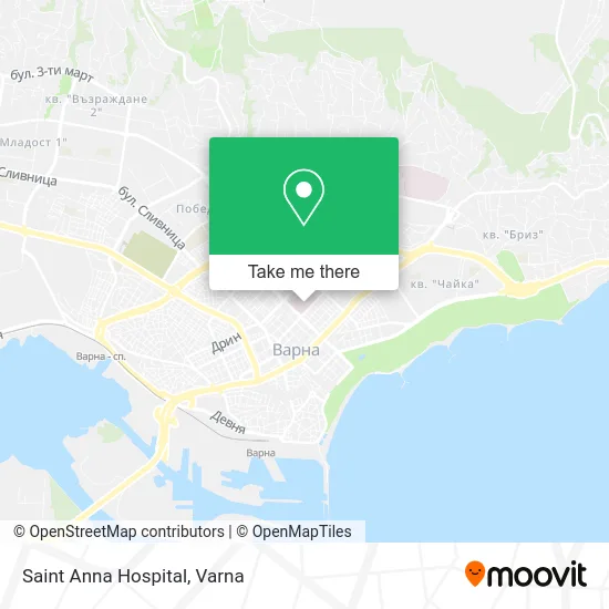 Карта Saint Anna Hospital