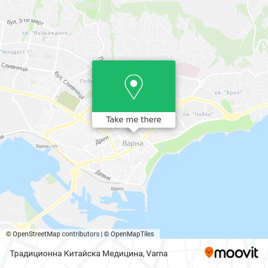 Карта Традиционна Китайска Медицина