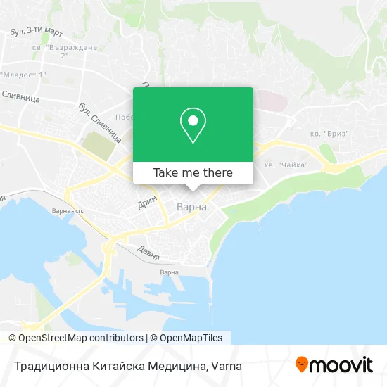 Карта Традиционна Китайска Медицина
