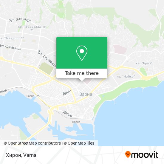 Хирон map
