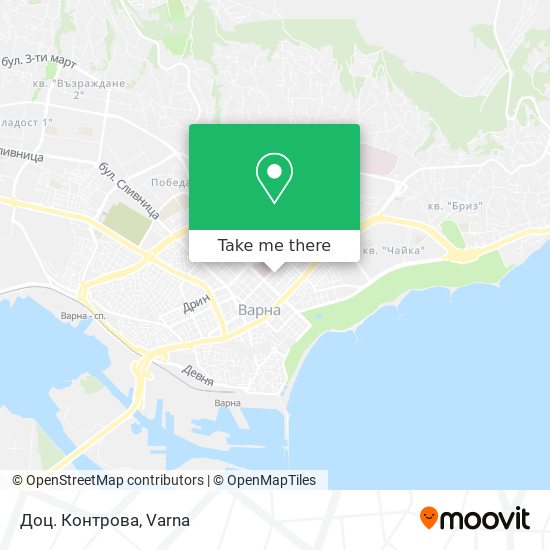 Доц. Контрова map