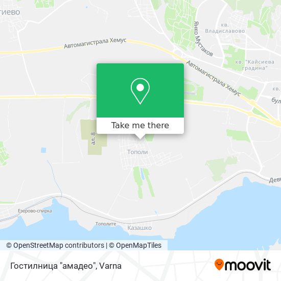Гостилница "амадео" map
