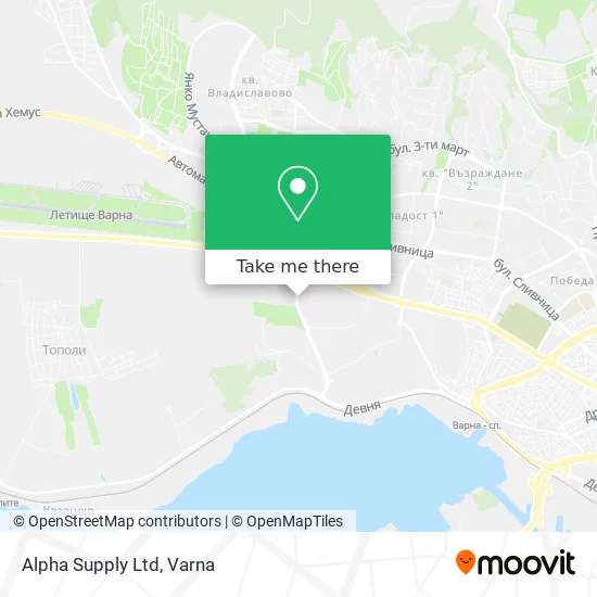 Карта Alpha Supply Ltd