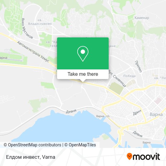 Карта Елдом инвест