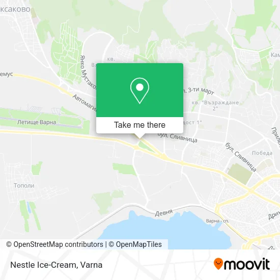 Карта Nestle Ice-Cream