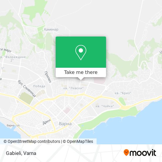 Gabieli map