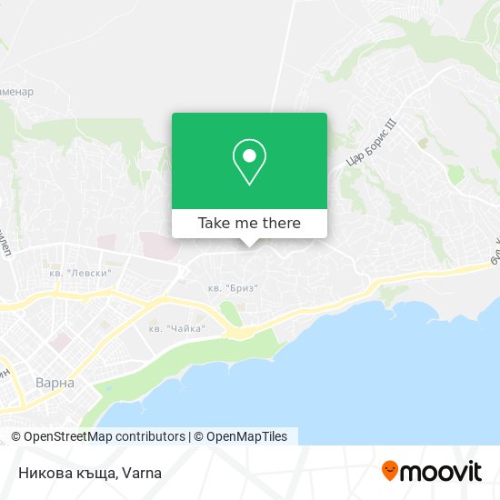 Никова къща map