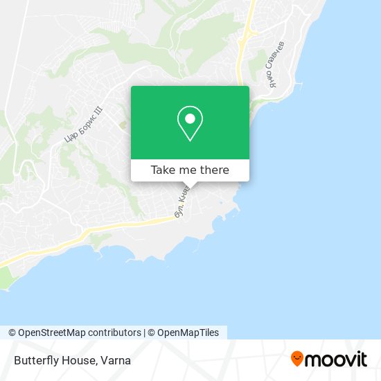 Butterfly House map