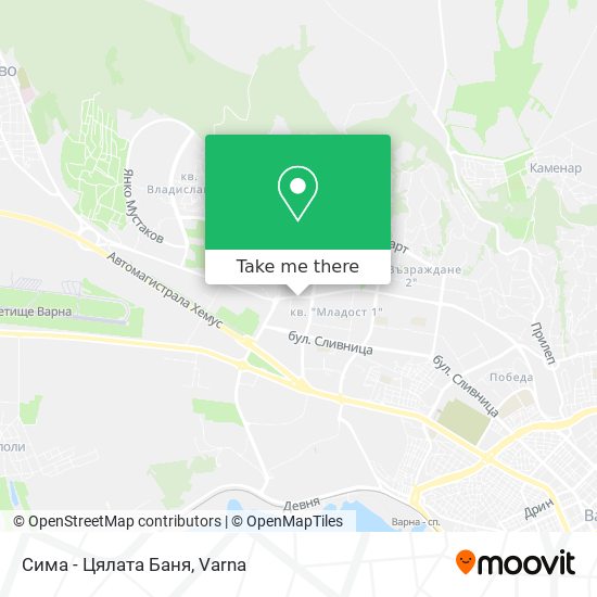 Сима - Цялата Баня map