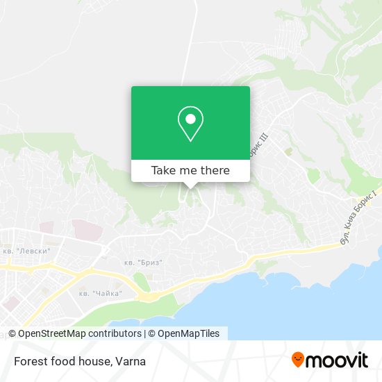 Forest food house map