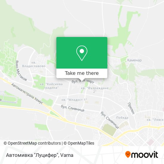 Автомивка "Луцифер" map