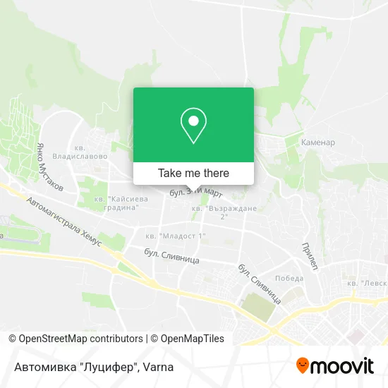 Карта Автомивка "Луцифер"